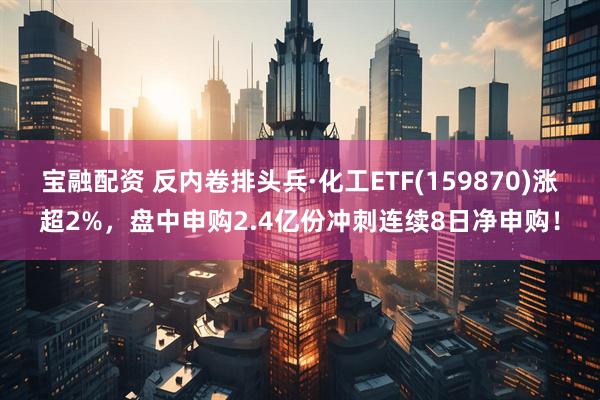 宝融配资 反内卷排头兵·化工ETF(159870)涨超2%，盘中申购2.4亿份冲刺连续8日净申购！