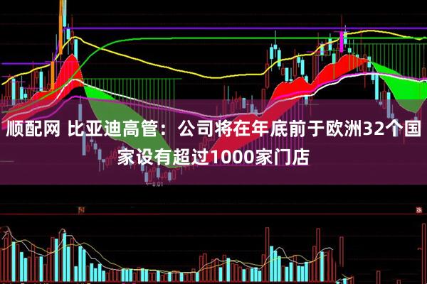 顺配网 比亚迪高管：公司将在年底前于欧洲32个国家设有超过1000家门店